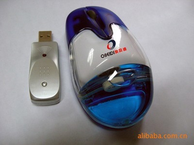 【供應無線鼠標/光電無線鼠標/廣告鼠標(圖)】價格,廠家,圖片,鼠標,深圳市奧貝迪塑膠電子-